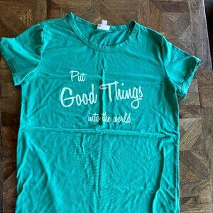 LLR "Put good things into the world" LIV  t-shirt